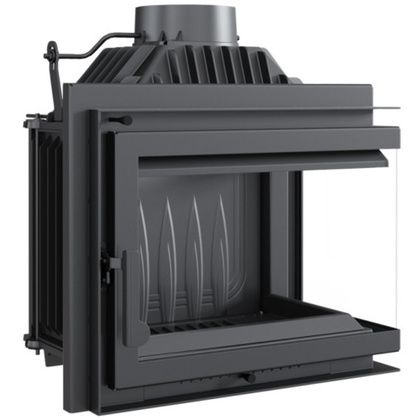 Каминная топка Kratki SIMPLE/M/S/P/BS угловое стекло справа в Копейске