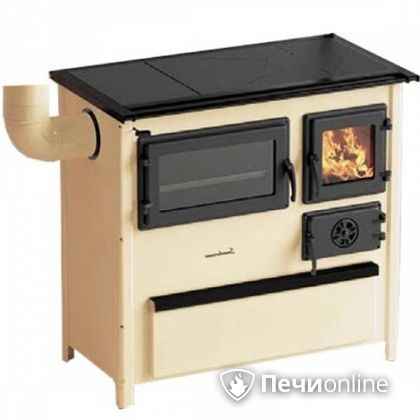 Отопительно-варочная печь MBS Trend Cream L с духовым шкафом в Копейске