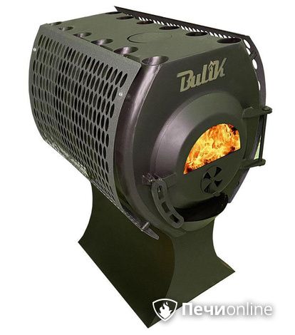 Отопительно-варочные печи Березка BulyK 280 Плюс со стеклом и экранами боковыми в Копейске