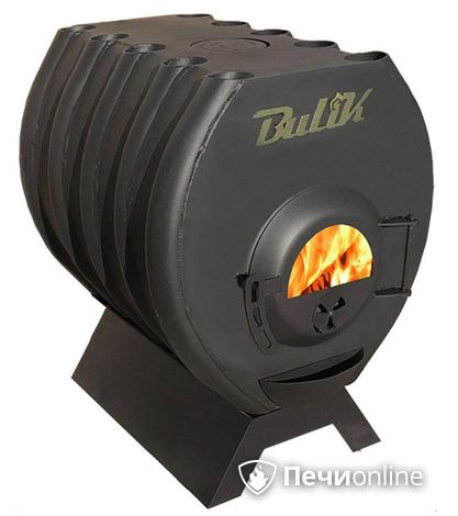 Отопительно-варочная печь Березка BulyK 400 со стеклом в Копейске