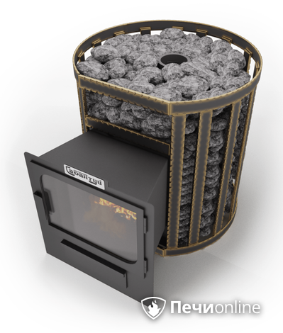 Дровяные печи-каменки Сабантуй Булава Чугун 16 панорама в Копейске