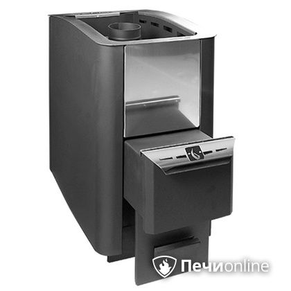 Дровяная банная печь Конвектика 26 антрацит в Копейске