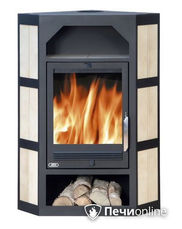 Печь-камин ABX Lahti (угловой), керамика в Копейске