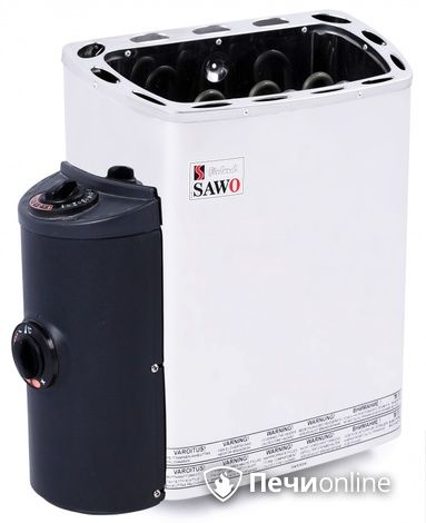 Электрокаменка для сауны Sawo Mini MN-30NB-Z со встроенным пультом управления в Копейске