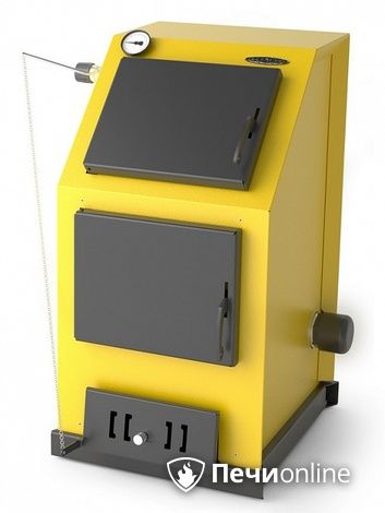 Твердотопливный котел TMF Оптимус Электро 20кВт АРТ ТЭН 6кВт желтый в Копейске