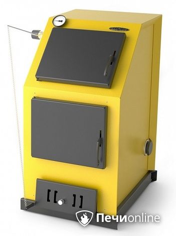 Твердотопливный котел TMF Оптимус Автоматик 25кВт АРТ под ТЭН желтый в Копейске