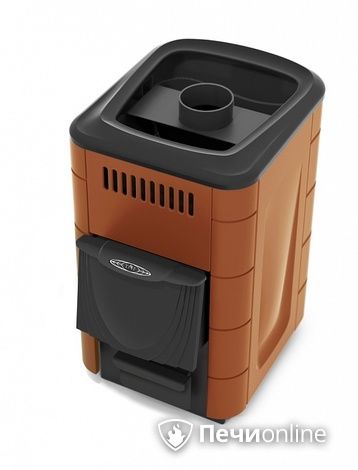 Дровяная банная печь TMF Компакт 2017 Carbon ДА КТК терракота в Копейске