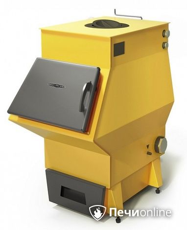Твердотопливный котел TMF Ташкент 2017 Лайт 12кВт, под АРТ и ТЭН, ЧВК, желтый в Копейске