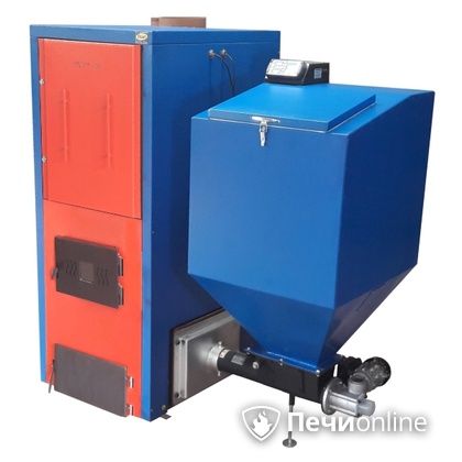 Пеллетный котел Старт 100-GR (правый бункер) в Копейске