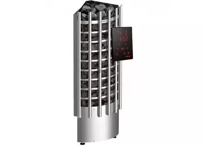 Электрокаменка для сауны Harvia Glow Corner TRC70XE c цифровой панелью управления в Копейске