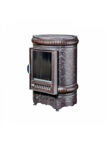 Отопительно-варочная печь Ферингер  Нелжа ПФ (Верде Гватемала наборный) в Копейске