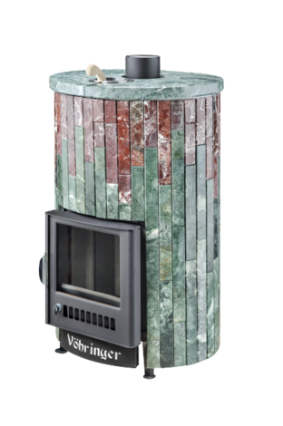 Печь для бани Ферингер  Уют-18 ПФ (Змеевик+Россо Леванте) в Копейске