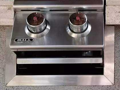 Аксессуар для приготовления на огне BULL Декоративная рамка  под двойную боковую горелку в Копейске