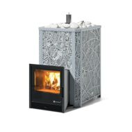 Дровяная банная печь ИзиСтим Ялта 35