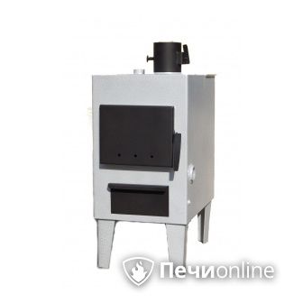 Твердотопливный котел НМК Сибирь 8 ТПЭ ножки и переходник на круглую трубу в комплекте в Копейске