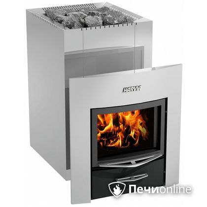 Дровяная банная печь Harvia 22 Duo Steel (Wk220) в Копейске