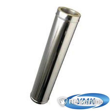 Дымоход УМК Сэндвич-труба 1.0м 180х260 Н+Н 0.5мм 0.5мм по воде в Копейске