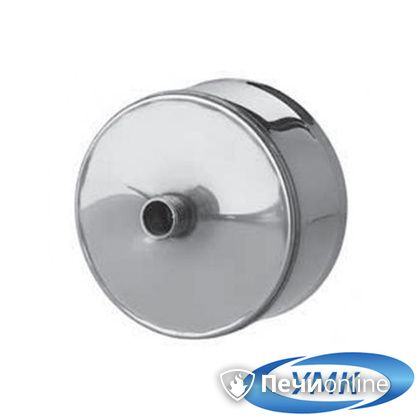  УМК Заглушка с конденсатоотводом D160 0.5 мм нержавейка внутренняя в Копейске