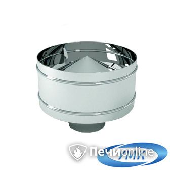 Дымоход УМК Оголовок с дефлектором D150х210 Н+Оц 0.5мм 0.5мм по воде в Копейске