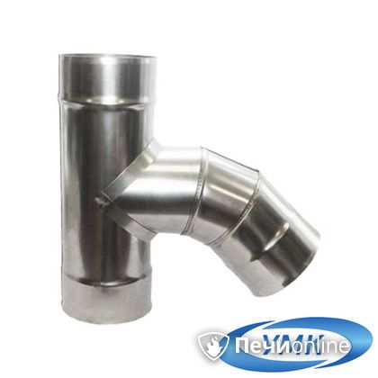 Дымоход УМК Тройник 135° D160 0.5мм нержавейка в Копейске