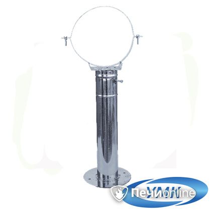  УМК Кронштейн опорный телескопический 40-75 D180 1.0 мм нержавейка в Копейске