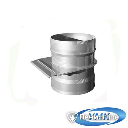  УМК Шибер-задвижка D160 1.0 мм нержавейка в Копейске