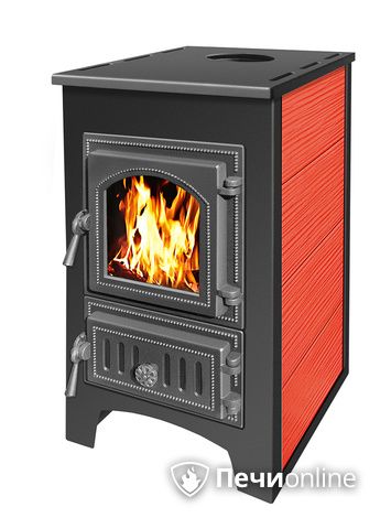 Печь-камин Везувий ПК-01 (270) красный в Копейске
