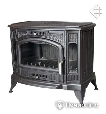Печь-камин Kratki Koza/K9/турбина 14 кВт чугунная в Копейске