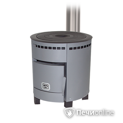 Печь-буржуйка Теплодар Печурка с чугунной плитой под казан в Копейске